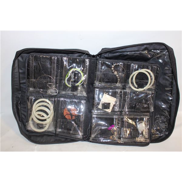 ESTATE JEWELLERY BOOK FILLED WITH CONTENTS