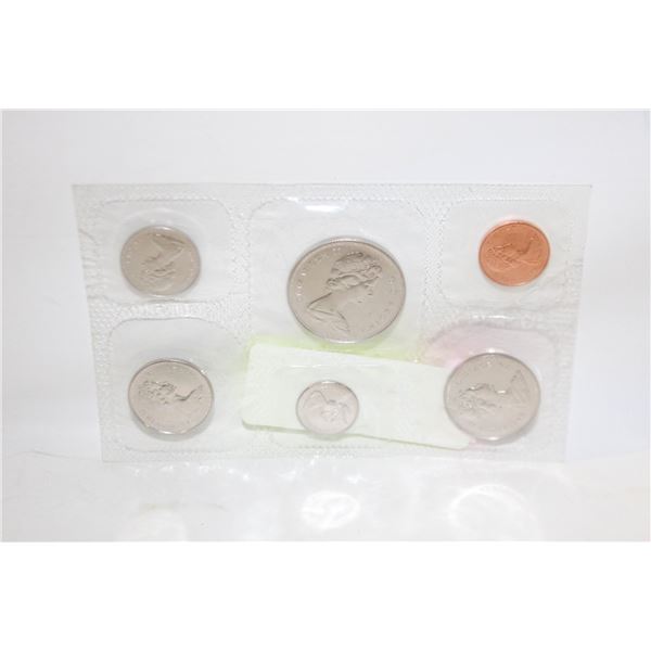 1972 UNCIRCULATED CANADA COIN SET