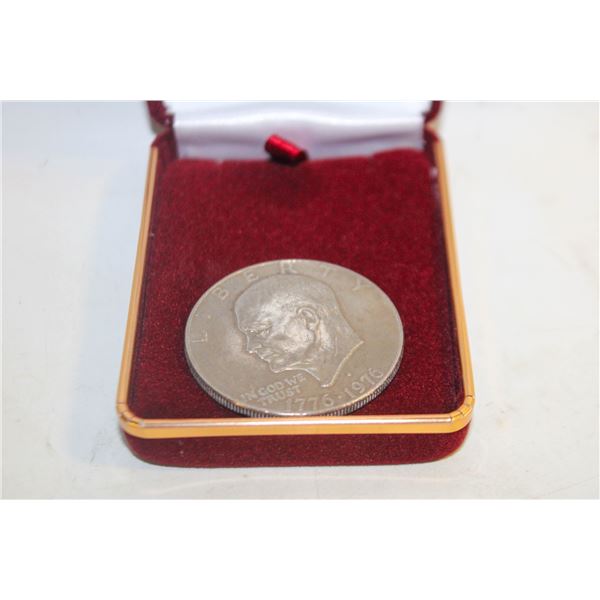 1776-1976  EISENHOWER USA DOLLAR IN CASE