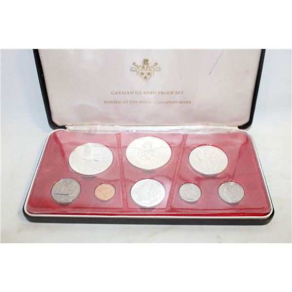 1972 CAYMAN ISLANDS COIN SET