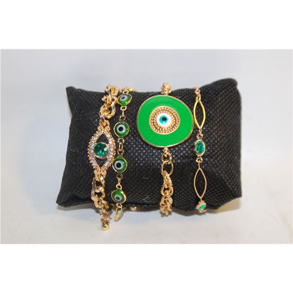 NEW MOON STONES 4 BRACELETS