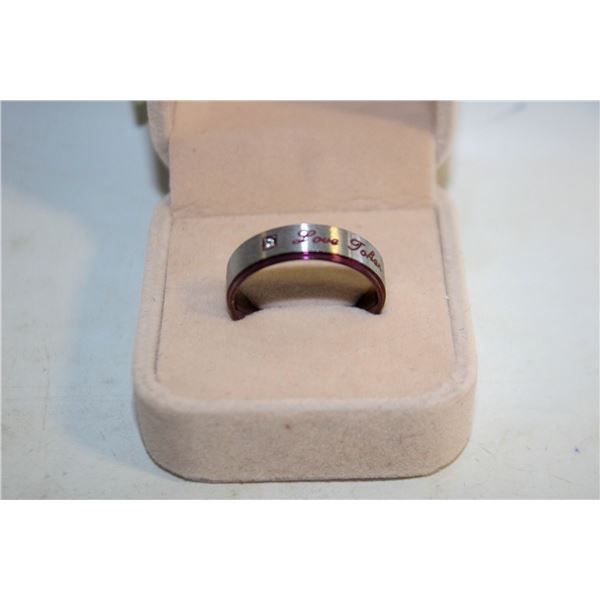 NEW LOVE FOREVER MEN'S  BAND SZ11