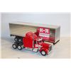 Image 1 : LARGE KENWORTH DIE CAST H & R TRANSPORT