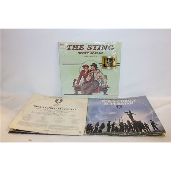 JESUS CHRIST SUPER STAR, THE STING, AND