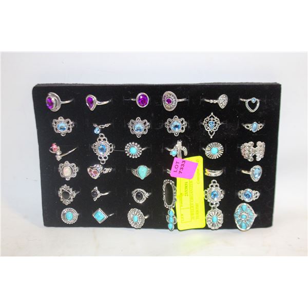 JEWELRY ORGANIZER TRAY W/ 36 TURKISH
