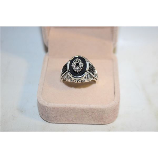 NEW TURKISH HANDMADE SILVER LOOK MEN’S: