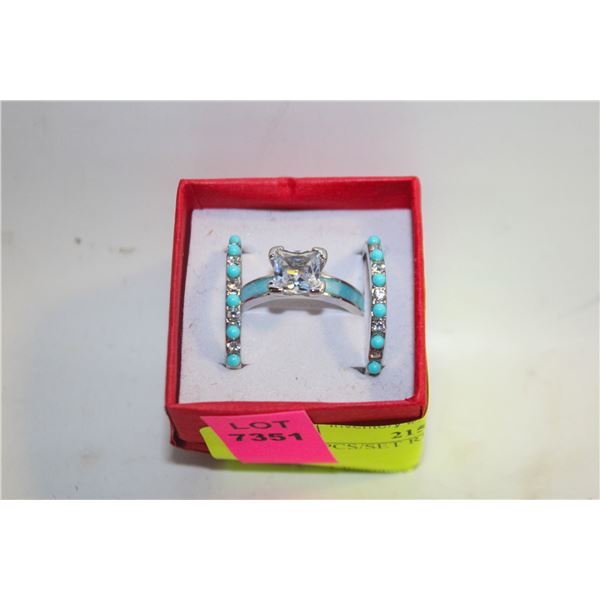 NEW 3PCS/SET RING SET SZ8