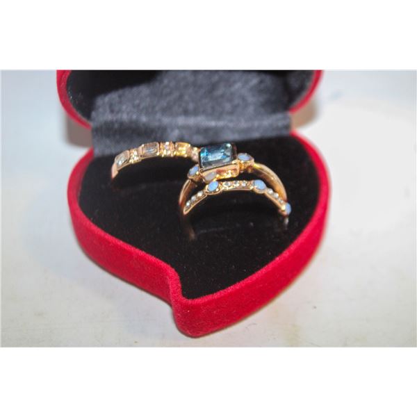 NEW 3PCS/SET RING SET SZ9