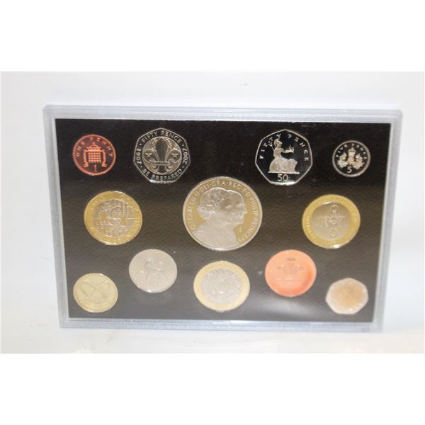 2007 UNITED KINGDOM PROOF COIN COLLECTION