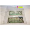 Image 1 : CANADA $1 BILL (3 QUANTITY VINTAGE)