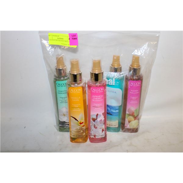 6 CALGON FRAGRANCE MIST 235ML
