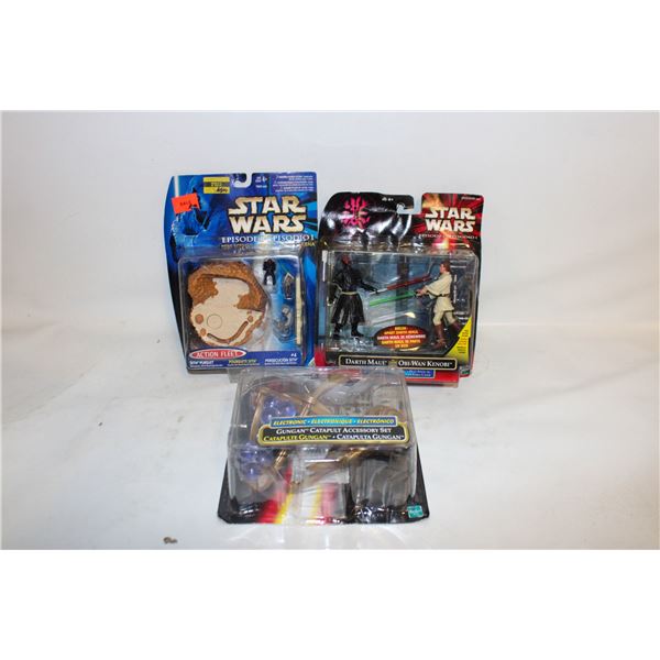 LOT OF 3 STAR WARS TOYS