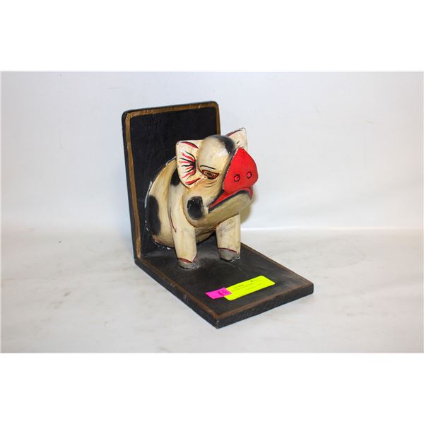 VINTAGE HANDCRAFTED PIG FIGURE