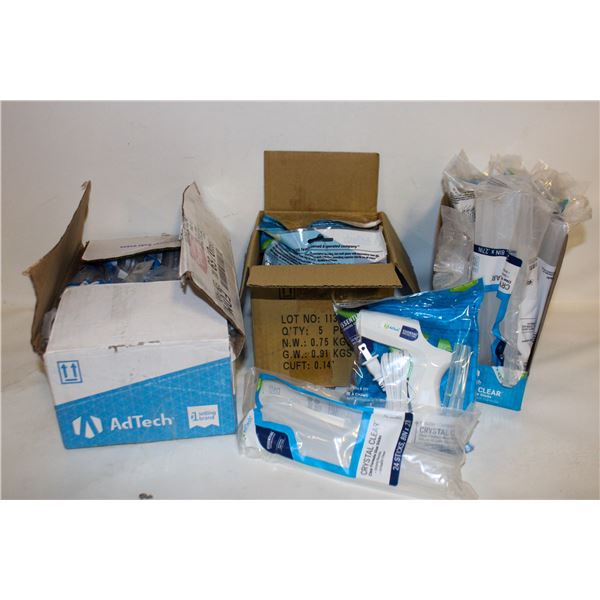 LOT OF GLUE GUNS AND GLUE STICKS