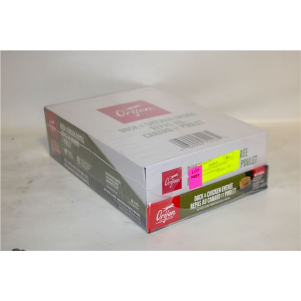 CASE OF 12 CAT FOOD DUCK & CHICKEN 155G PAST BB