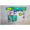 Image 1 : ANKLE SOCKS WHITE 6-12 SIZE 6-PACK FRUIT OF