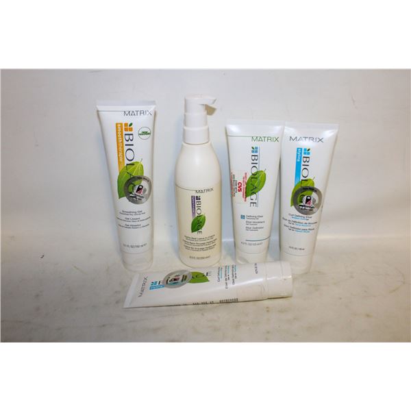 5 MATRIX BOILAGE HAIR GEL & LEAVE-IN CONDITIONER