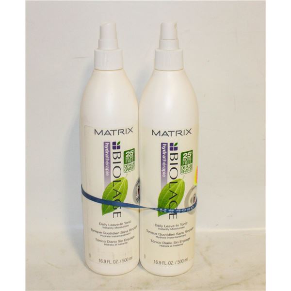2 MATRIX BIOLAGE DAILY LEAVE-IN CONDITIONER 500ML