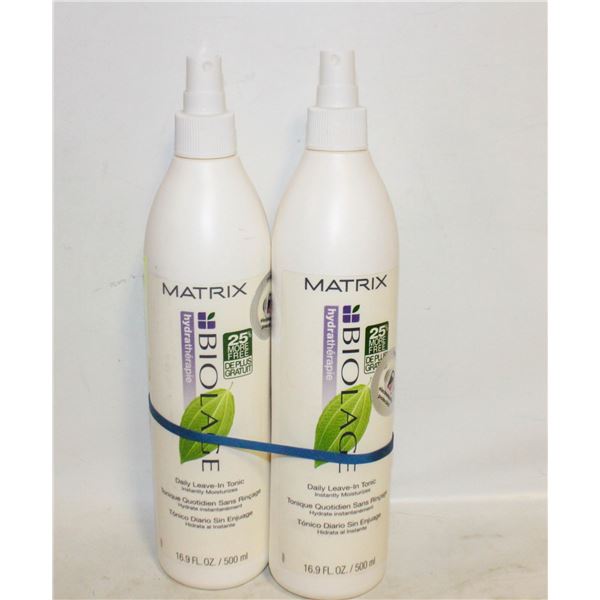2 MATRIX BIOLAGE DAILY LEAVE-IN CONDITIONER 500ML