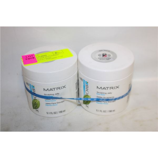 2 MATRIX BIOLAGE SCULPTING JELLY FIRM HOLD 150ML