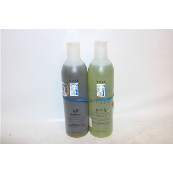 2 RUSK SENSORIES FULL & PURIFY SHAMPOO 400ML