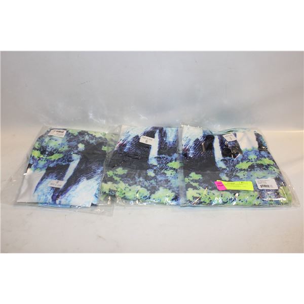 3 LADIES SMALL NEW LEGGING PANTS TOGETHER-ESTATE