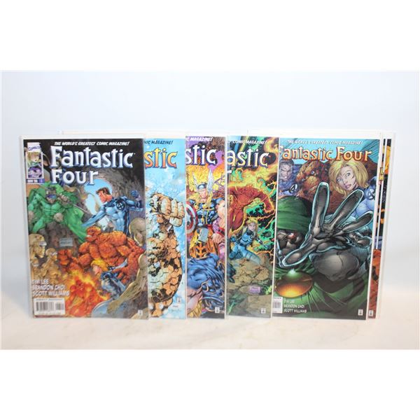 6-MARVEL COMICS- FANTASTIC FOUR- # 1-6