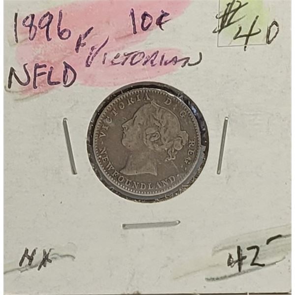 4)  NEWFOUNDLAND 1896 NEWFOUNDLAND 1896