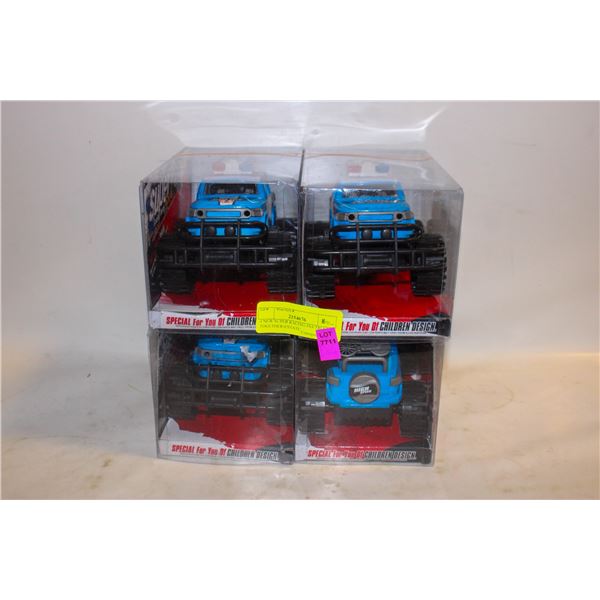 4 NEW SUPER RACING 4X4 TRUCKS TOGETHER-ESTATE