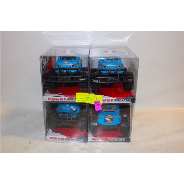 4 NEW SUPER RACING 4X4 TRUCKS TOGETHER-ESTATE