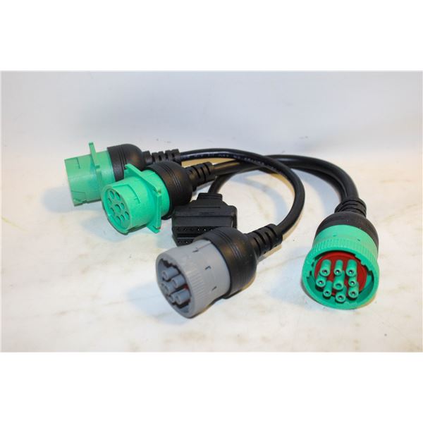 PACK OF SPLITTER Y CABLE GREEN TYPE 2 J1939