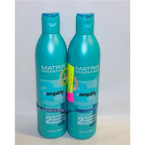 2 MATRIX AMPLIFY SHAMPOO 400ML BOTTLES