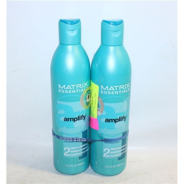 2 MATRIX AMPLIFY SHAMPOO 400ML BOTTLES
