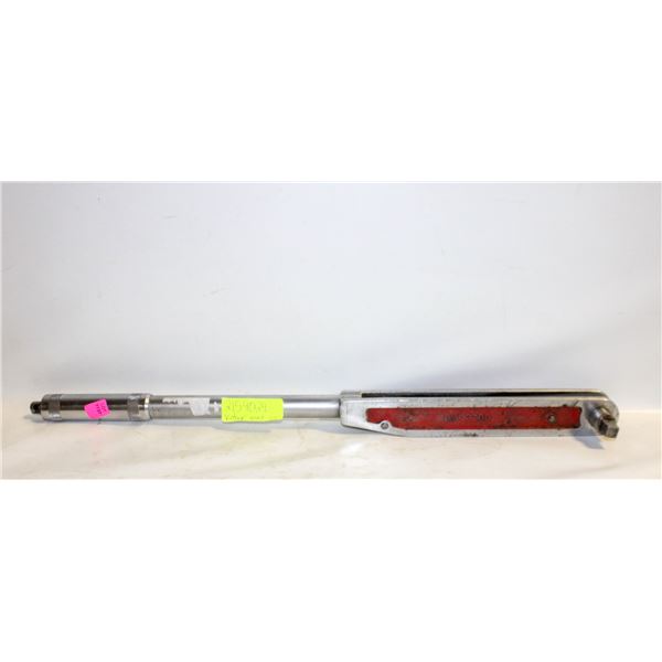 VINTAGE TORQUE WRENCH W/CUSTOM MADE BIT ATTACHMENT