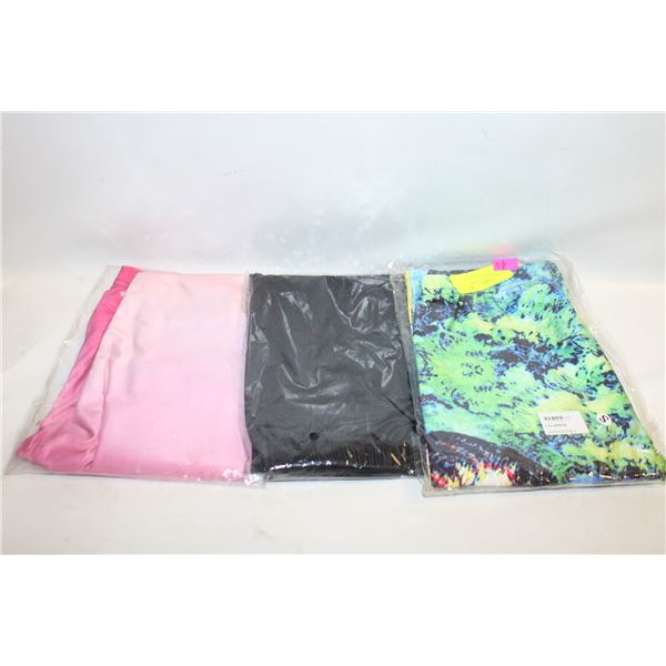 3 LADIES SMALL NEW LEGGING PANTS TOGETHER-ESTATE