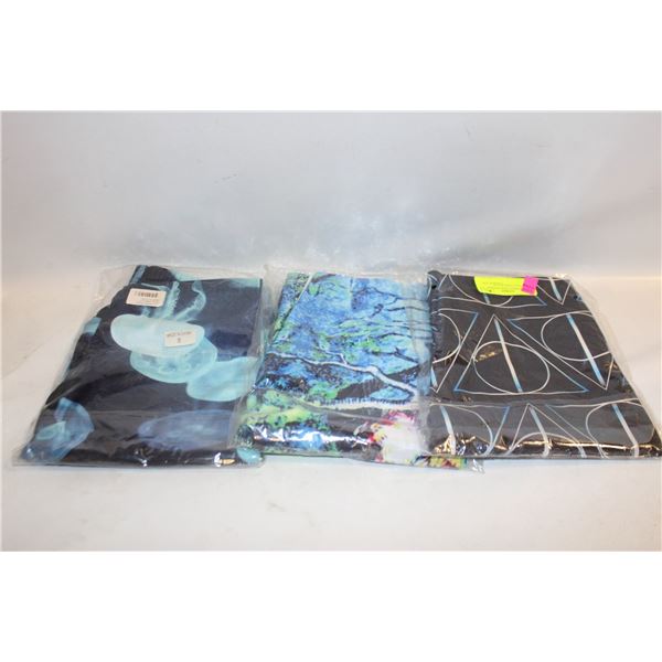 3 LADIES SMALL NEW LEGGING PANTS TOGETHER-ESTATE