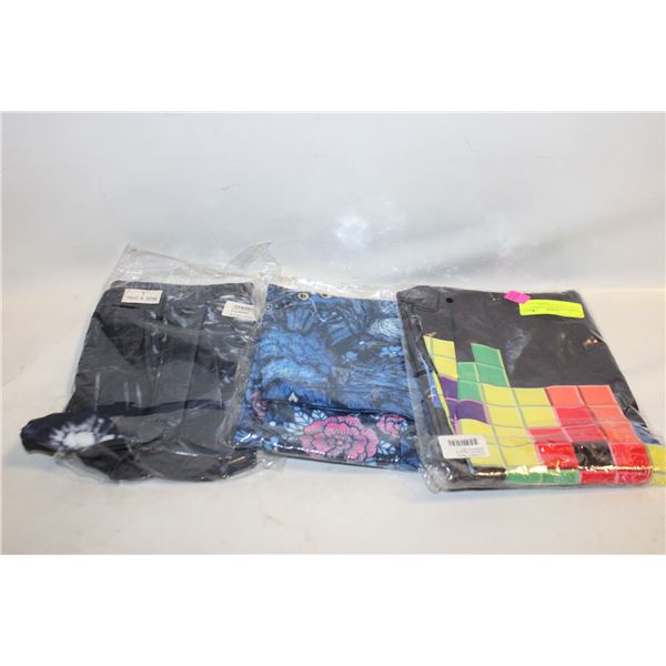 3 LADIES LARGE NEW LEGGING PANTS TOGETHER-ESTATE