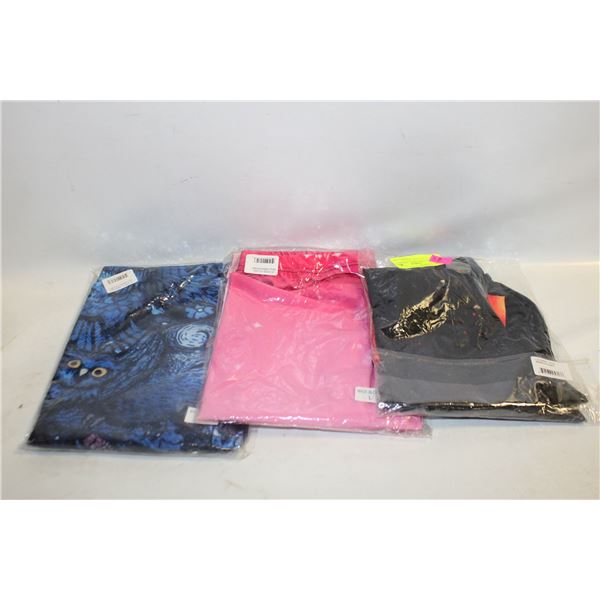 3 LADIES LARGE NEW LEGGING PANTS TOGETHER-ESTATE