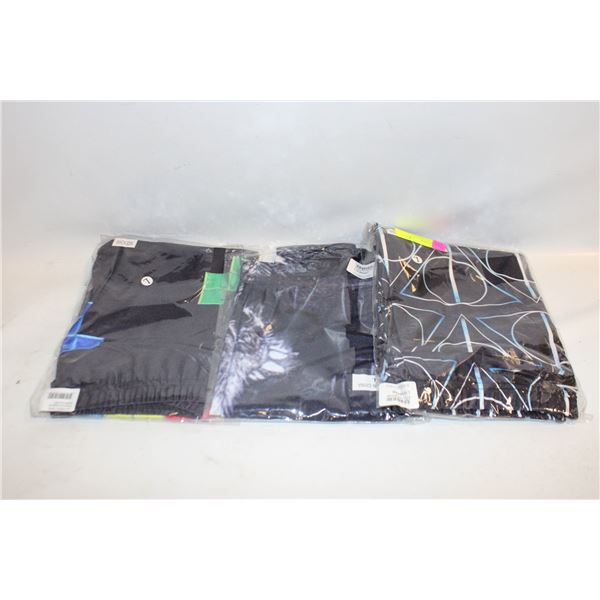 3 LADIES LARGE NEW LEGGING PANTS TOGETHER-ESTATE