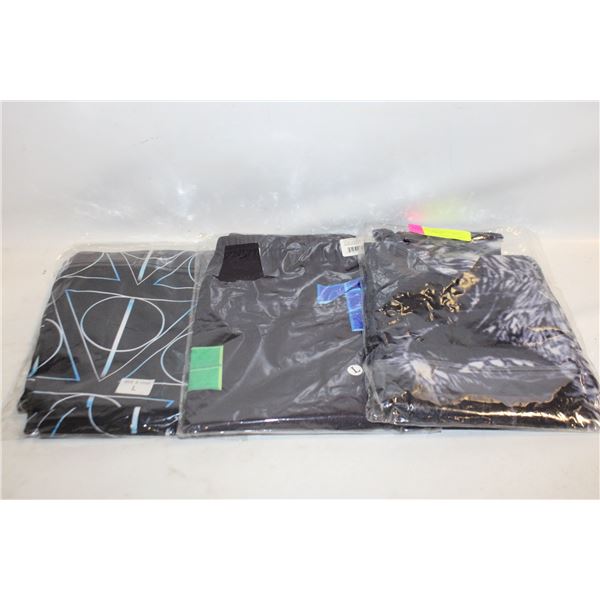 3 LADIES LARGE NEW LEGGING PANTS TOGETHER-ESTATE