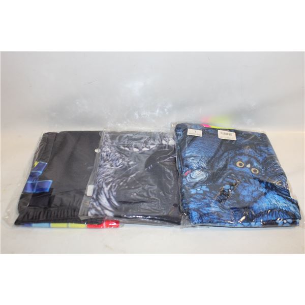 3 LADIES LARGE NEW LEGGING PANTS TOGETHER-ESTATE