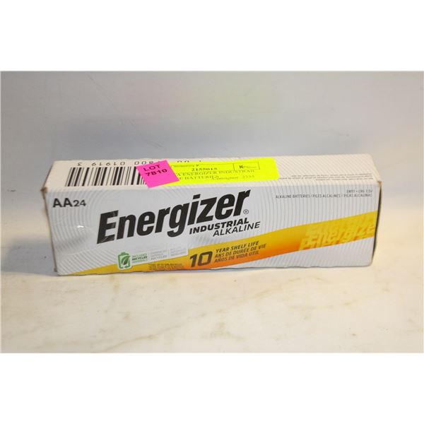 24 PCS AA ENERGIZER INDUSTRAIL ALKALINE BATTERIES