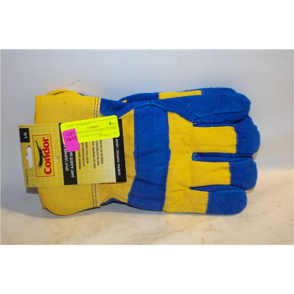 NEW WINTER GLOVE BDG CLASSIC SPLIT LEATHER FILTER