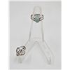 Image 2 : 2 VTG STER SILV RINGS-4.33 G'S -SIZES 6 & 5-1/4