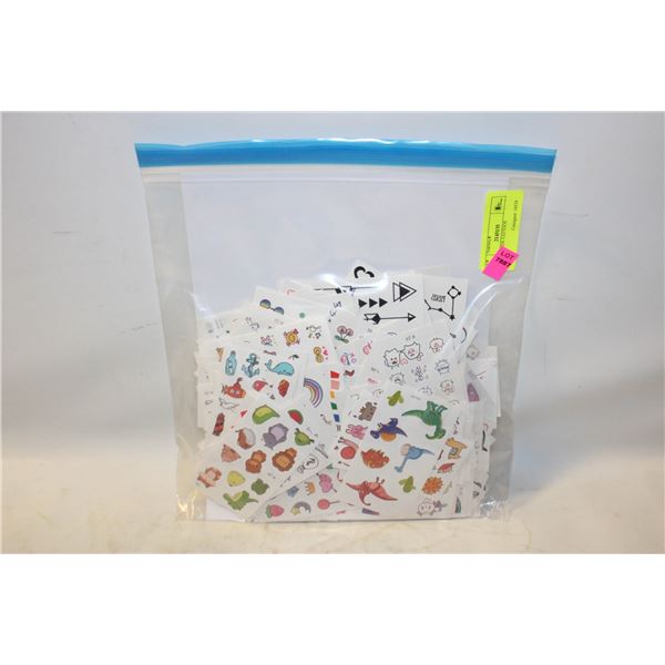 LOTS OF KIDS TATTOOS