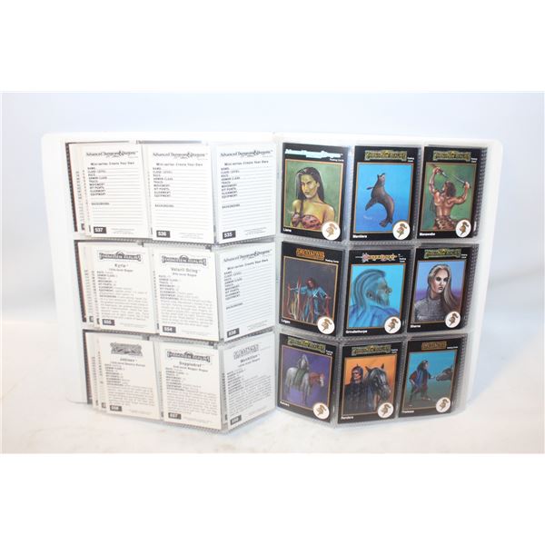 LOT OF DUNGEONS AND DRAGONS  1992 CARDS