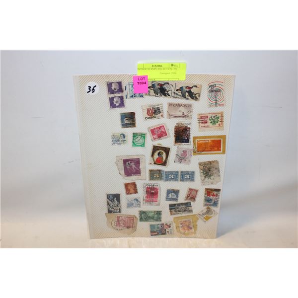 VINTAGE STAMP COLLECTION (35)