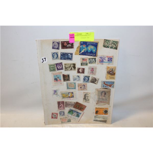 VINTAGE STAMP COLLECTION (37)