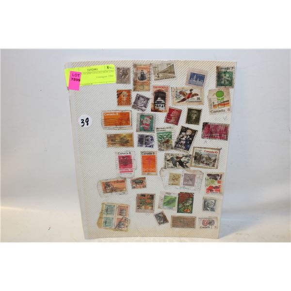 VINTAGE STAMP COLLECTION (39)