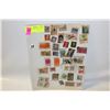 Image 1 : VINTAGE STAMP COLLECTION (39)